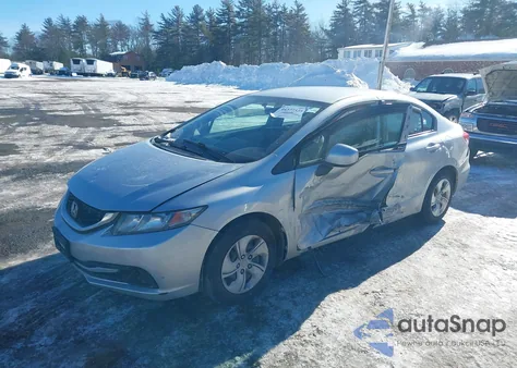 2013 Honda Civic Lx from USA, damaged, VIN 2HGFB2F59DH539397